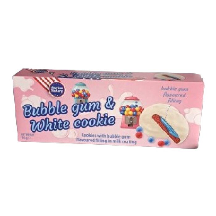 American Bakery Bubble gum & White cookie