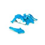 Frisia orka snoep – blauw-witte zachte gummies, ook bekend als dolfijnen snoep