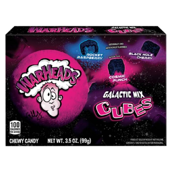 Warheads Galantic Cubes