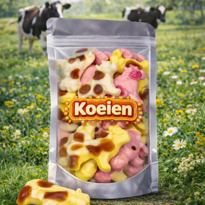 Trolli koeien snoep – zachte gummies in koe-vorm met fruitige smaak