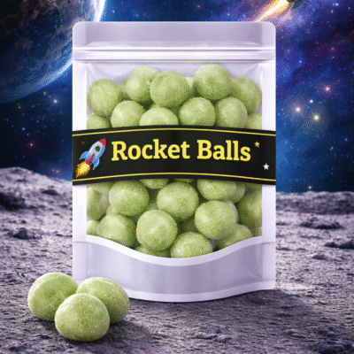 Rocket Balls Sour Apple