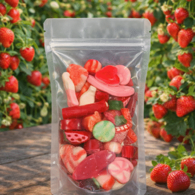 Sweet & Sour Aardbei Snoepmix