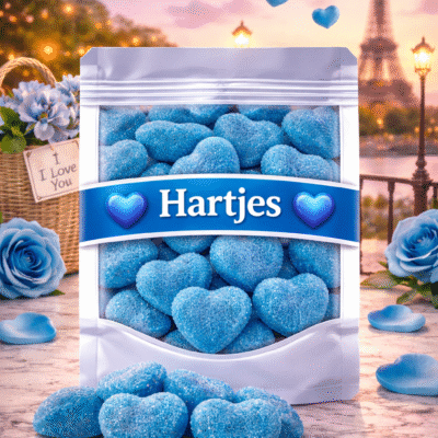 Zure Blauwe Gevulde Hartjes