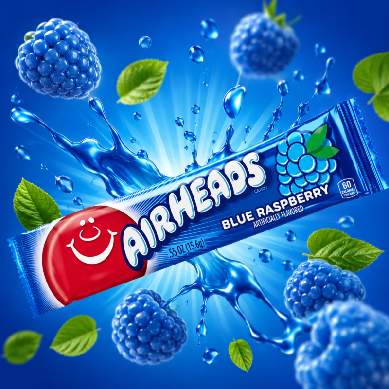 Airheads Blue Raspberry - Snack And Spark